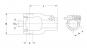AG 2380 KNP8X32X38 STIFT L107 Gabel Ag W 1 Walterscheid® Wide Angle Connecting Yokes Walterscheid® Quick-disconnect yoke AG 2380 - 1160099