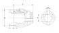 RG 2400 PRS4 SC25 SPB10 L120 AW70°SW120° Gabel Rpg 2 Walterscheid® Machoires spéciales Walterscheid® Mâchoire à gorge RG 2400 - 1139751