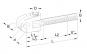 CAT.3 B32-50 L375 1 3/4-LH ZN10C Gabelgelenkkopf 1 Walterscheid® Spare parts for spindle top links SOLH Cat.3 >220KW Walterscheid® Yoke rod end CAT.3 32 - 1203631