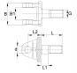 GABELSTANGE+BOLZEN D25,2-M24 ASST-B Gabelstangensatz Tas Walterscheid® Fork rod kit Walterscheid® AgraSet 364 - 1201026