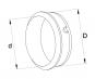 SC-GLEITRING 15Z ROT 60,8X52X20 Gleitr Z 1 Walterscheid® Shaft guards Walterscheid® Slide ring SC 15Z - 1355154
