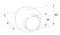 KUGELHÜLSE KHO CAT.3HD D60 B32-51 GR.KTL-SW 1202484 La Walterscheid® Spare parts HOLHSC-63 - C90 Walterscheid® Ball bush KHO CAT.3HD - 1202484