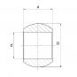 KUGELHÜLSE KHU CAT.3HD D64 B37-45 GR.KTL-SW 1202332 La Walterscheid® Ball bushes Walterscheid® Ball bush KHU CAT.3HD - 1202332
