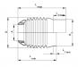 PG-TRICHTER20SW D232 L347 VT VSL HT Pg Trichter Ozw 1 Walterscheid® Shaft guards Walterscheid® Guard cone PG 20 - 1119843