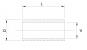 RHU CAT.1/2 DA28 DI22,4 L45 ZN10C Reduzierhuelse 2 Walterscheid® Lower link hooks accessories Walterscheid® Adapter sleeve Cat. 1/2 - 1305279