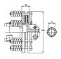 K90 2500 KNP1 3/8-6 KF 80 Reibk K90 1 Walterscheid® Reibkupplungen Walterscheid® Reibkupplung K 90 - 1333267