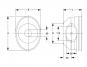 SC-TOPF A350 B285 L150 ZB58 DECKEL-2 Sctopf M 1 Walterscheid® Schutzkomponenten Walterscheid® Schutztopf - 1353045
