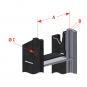 KU302 W=309/30/22 mm-6H 8002447 La Walterscheid® Anhängetechnik Walterscheid® Kupplungsbock KU302 - 8002447