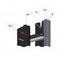 KU386 W=293/30/22 mm-9H 8002458 La Walterscheid® Anhängetechnik Walterscheid® Kupplungsbock KU386 - 8002458