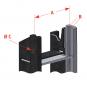 KU385 W=335/30/22 mm-4H 8002618 La Walterscheid® Anhängetechnik Walterscheid® Kupplungsbock KU385K - 8002618