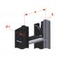 KU393 W=199/30/22 mm-8H 8002705 La Walterscheid® Anhängetechnik Walterscheid® Kupplungsbock KU393 - 8002705