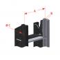 KU301 W=322/30/22 mm-8H 8002733 La Walterscheid® Kupplungsböcke KK Walterscheid® Kupplungsbock KU301XL - 8002733