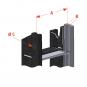 KU303 W=335/30/22 mm-7H 8002737 La Walterscheid® Technique d’attelage Walterscheid® Support d’attelage KU303NSP - 8002737