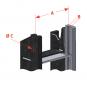 KU375 W=335/30/22 mm-5H 8002743 La Walterscheid® Technique d’attelage Walterscheid® Support d’attelage KU375K - 8002743