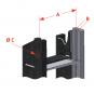 KU341 W=329/32/25 mm-9H 8002915 La Walterscheid® Anhängetechnik Walterscheid® Kupplungsbock KU341L - 8002915