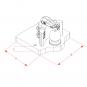 KK80 0/0/400/0/400/0/0/45 mm 8003989 La Walterscheid® Hitches Walterscheid® Insert of Drawbar KEP8445-400