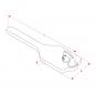 P50 0/0/600/0/300/0/0/40 mm 8004498 La Walterscheid® Anhängetechnik Walterscheid® Pitonbalken PBaU5340-600 - 8004498