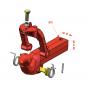 KK80 70x80x295/2x23-115+1x31 mm 8004633 La Anhängetechnik Zugkugeleinsatz 750-00324-00 - 8004633