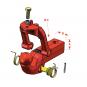 KK80 70x70x207/1x30 mm 8004634 La Anhängetechnik Zugkugeleinsatz 750-00317-00 - 8004634