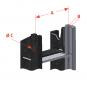 KU354 W=309/30/22 mm-8H 8004742 La Walterscheid® Kupplungsböcke KK Walterscheid® Kupplungsbock KU354L - 8004742