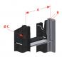 KU319 W=199/30/22 mm-8H 8004985 La Walterscheid® Anhängetechnik Walterscheid® Kupplungsbock KU319 - 8004985