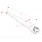 KK80 2/100/1160/32/250/2/100/45 mm 8004992 La Walterscheid® Anhängetechnik Walterscheid® Kugelbalken KBa8829JDG - 8004992