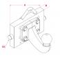 INKKA50/199 W=199/30/22 mm-83x56M10/120x55M14 8005262 La Walterscheid® Anhängetechnik Walterscheid® Innenteil INKKA50/199 - 8005262