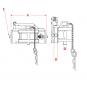 IN338 W=335/30/22 mm 8005404 La Walterscheid® Anhängetechnik Walterscheid® Innenteil IN338/335-28N - 8005404