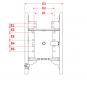 KU349 W=389/32/25 mm-9H 8005432 La Walterscheid® Technique d’attelage Walterscheid® Support d’attelage KU349L - 8005432