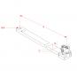 KK80 2/150/2050/72,5-52/127/0/0/75 mm 8005434 La Walterscheid® Technique d’attelage Walterscheid® Latte de traction à boule KBa8848W15 - 8005434