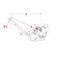 KK80 1/0/750/32,5/220/LL1/100/50 mm 8005454 La Walterscheid® Anhängetechnik Walterscheid® Kugelbalken KBa8369WZWL - 8005454