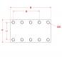 160x160x30/3x120x120M20-10H 8005502 La Walterscheid® Technique d’attelage Walterscheid® Plaque de montage ASP7120x3 - 8005502