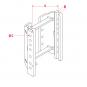 KU361 W=335/30/22 mm-7H 8005504 La Walterscheid® Technique d’attelage Walterscheid® Support d’attelage KU361LH - 8005504