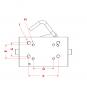 KuP219-23 W=219/30/22 mm-83x56M10/120x55M14 8005529 La Walterscheid® Anhängetechnik Walterscheid® Kupplungsplatte KuP219-23 - 8005529