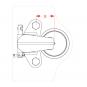 KK80 156x93HD120 mm 8002165 La Walterscheid® Anhängetechnik Walterscheid® Kugel-Kit KK80 - 8002165