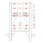 KU326 W=309/30/22 mm-6H 8002430 La Walterscheid® Anhängetechnik Walterscheid® Kupplungsbock KU326 - 8002430