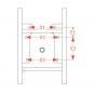 KU387 W=309/30/22 mm-7H 8002431 La Walterscheid® Anhängetechnik Walterscheid® Kupplungsbock KU387L - 8002431