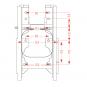 KU398 W=309/30/22 mm-8H 8002460 La Walterscheid® Anhängetechnik Walterscheid® Kupplungsbock KU398 - 8002460