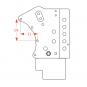 KU306 W=309/30/22 mm-5H 8002566 La Walterscheid® Anhängetechnik Walterscheid® Kupplungsbock KU306K - 8002566