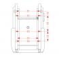 KU304 W=335/30/22 mm-8H 8002608 La Walterscheid® Anhängetechnik Walterscheid® Kupplungsbock KU304L3 - 8002608