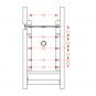 KU368 W=329/32/25 mm-8H 8002616 La Walterscheid® Anhängetechnik Walterscheid® Kupplungsbock KU368NL - 8002616