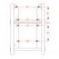 Ku392 W=309/30/22 mm-6H 8002720 La Walterscheid® Anhängetechnik Walterscheid® Kupplungsbock mit Innenteil KB392NK - 8002720