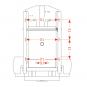 KU303 W=335/30/22 mm-7H 8002737 La Walterscheid® Technique d’attelage Walterscheid® Support d’attelage KU303NSP - 8002737