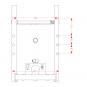 KU342 W=389/32/25 mm-6H 8002739 La Walterscheid® Hitches Walterscheid® Quick adjustable support KU342WKK - 8002739