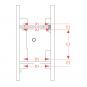 KU367 W=335/30/22 mm-8H 8002742 La Walterscheid® Hitches Walterscheid® Quick adjustable support KU367NL – 8002742