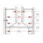 KU375 W=335/30/22 mm-5H 8002743 La Walterscheid® Technique d’attelage Walterscheid® Support d’attelage KU375K - 8002743