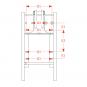 KU375 W=335/30/22 mm-8H 8002744 La Walterscheid® Anhängetechnik Walterscheid® Kupplungsbock KU375L1 - 8002744