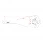 KK80 1/0/760/30/230/1/105/50 mm 8003284 La Walterscheid® Insert of drawbar KBa Walterscheid® Insert of Drawbar KBa8305OB – 8003284