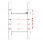 KU344 W=329/32/25 mm-9H 8004545 La Walterscheid® Anhängetechnik Walterscheid® Kupplungsbock KU344L - 8004545