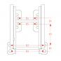 KU362 W=329/32/25 mm-7H 8004649 La Walterscheid® Anhängetechnik Walterscheid® Kupplungsbock KU362L - 8004649